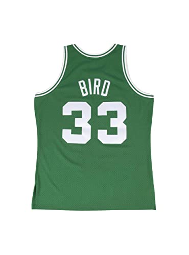 Mitchell & Ness NBA Swingman Road Jersey Celtics 85 Larry Bird Kelly Green SM