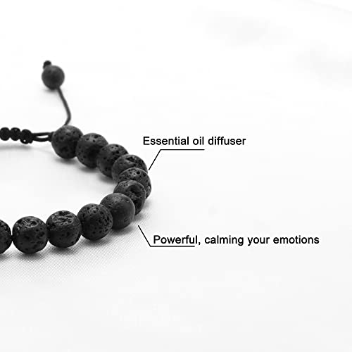 JoycuFF Long Distance Relationship Birthday Gifts For Boyfriend Men Women Him Or Her King And Queen Crown Couples Bracelets Matching Gifts For Anniversary Valentine's Day Birthday Christmas