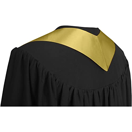 Endea Navy Blue Graduation Stole - Plain Color, Unisex, 62" Graduation Sash (Navy Blue)