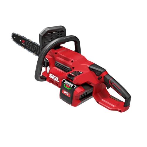 SKIL PWR CORE 40 Brushless 40V 18" Chainsaw Kit including 6.0Ah Battery and Charger-CS1800C-15