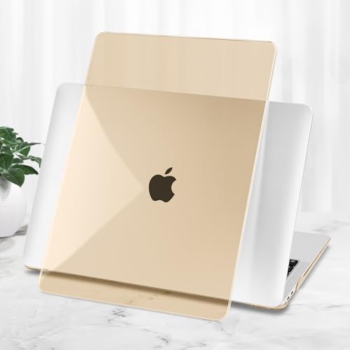 Mektron Matte Case for MacBook Air 13 Inch 2022, 2021-2018 Release A2337 M1 A2179 A1932, Plastic Hard Shell Cover with Touch Bar for MacBook Air 13.3", Rock Ash