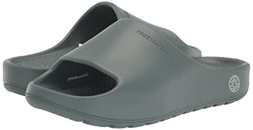 Freewaters Unisex Cloud9 Slide Sandal, Dark Brown, 4 US Men