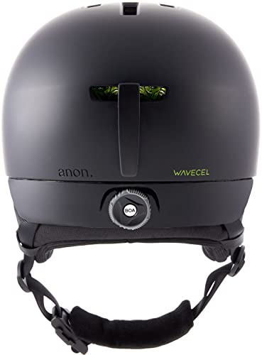 Anon Kids' Windham WaveCel Helmet, Black, Small / Medium