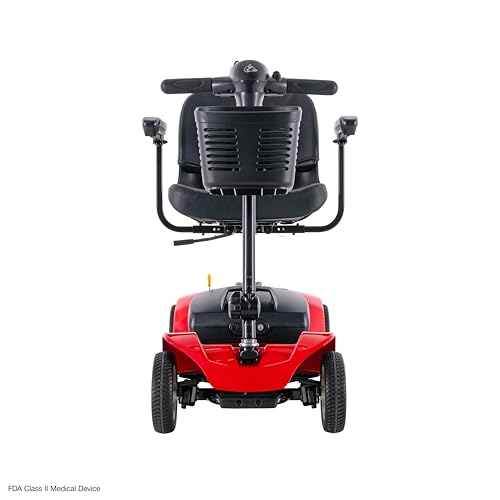 Rascal Venture 4-Wheel Portable Mobility Scooter for Travel, Easy Disassembly, Compact Design, 300 lb Capacity, Battery Included