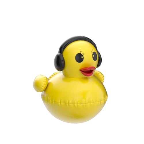 Floating Solar Pool Lights, 16 inch Waterproof Pool Lights that Float, Light up LED Pool Accessories, Glow Duck Pool Light, Inflatable Solar Powered Floating Light for Pools,Pond,Hot tub,Party-2pcs
