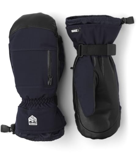 Hestra CZone Pointer Mitten - Waterproof, Durable Mitt for Skiing, Snowboarding, and Mountaineering - Navy - 11