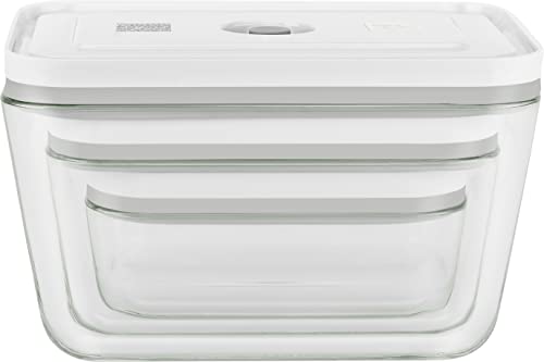 ZWILLING Fresh & Save 3-pc Glass Food Storage Container, Meal Prep Container- Assorted Sizes