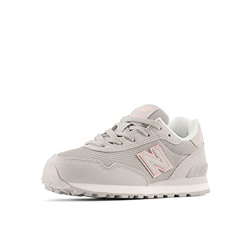 New Balance 515 V1 Lace-Up Sneaker, Pink/Vintage Indigo, 2 US Unisex Little Kid