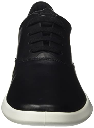 ECCO Women's Minimalist Lace Sneaker, Black, 12-12.5