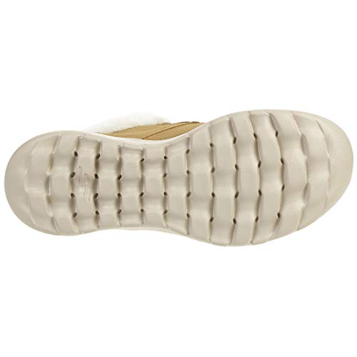 Skechers Women's On-The-go Joy-Lush Oxford Boot, Black, 10 M US