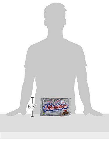 3 Musketeers Candy Bars, Fun Size, 11 oz