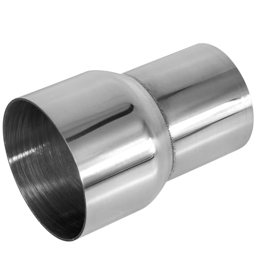Atokrtact 2"ID to 2.5"ID Exhaust Pipe Reducer Adapter 304 Stainless Steel for Universal Car Connector (2"ID - 2.5"ID)