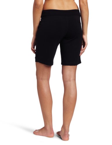 Danskin Women's Essentials Bermuda Short, Black, X-Small