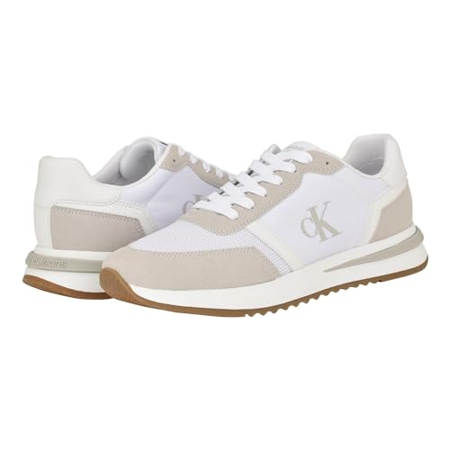 Calvin Klein Men's Picio Sneaker, Medium Grey Multi 031, 12