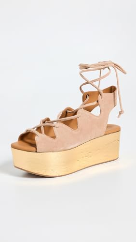 See by Chloe Women's Liana Sandals, Nude, Tan, 5 Medium US
