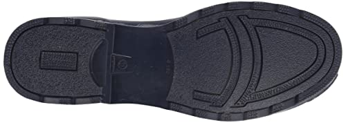 Western Chief Women Solid Mid Height Waterproof Rain Boot, Navy Gloss, 6