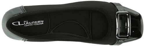 CL by Laundry Women's Korina Ballet Flat, Black, 6