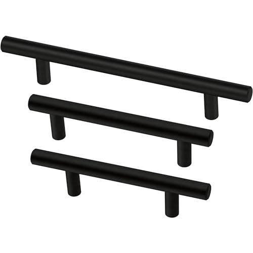 Franklin Brass Solid Bar (25-Pack) Cabinet Handles 4" Stainless Cabinet Pulls Handles for Cabinets and Drawers Cabinet Hardware Dresser Handles Drawer Pulls P35304K-SS-B1