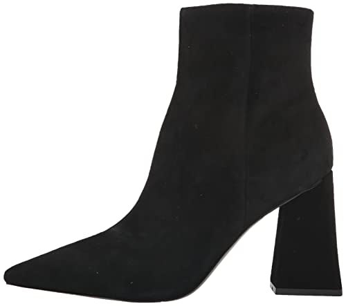 Marc Fisher LTD Women's KULIKA Ankle Boot, Black Suede 001, 6