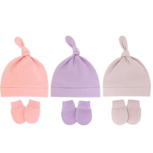 BBPIG Unisex Baby Adjustable Knot Hat Cotton Soft Cute Knit Hat Cap