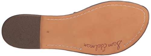 Sam Edelman Women's Giovanna Flat Sandal Gold Leaf 10.5 Medium