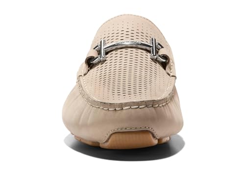 Cole Haan Men's Grand Laser Bit Driver Driving Style Loafer, Lava/Black Walnut, 10 Wide