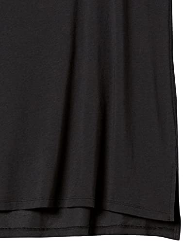 Amazon Essentials Women's Soft Cotton Standard-Fit Yoga Tank (Available in Plus Size) (Previously Core 10), Black, Small