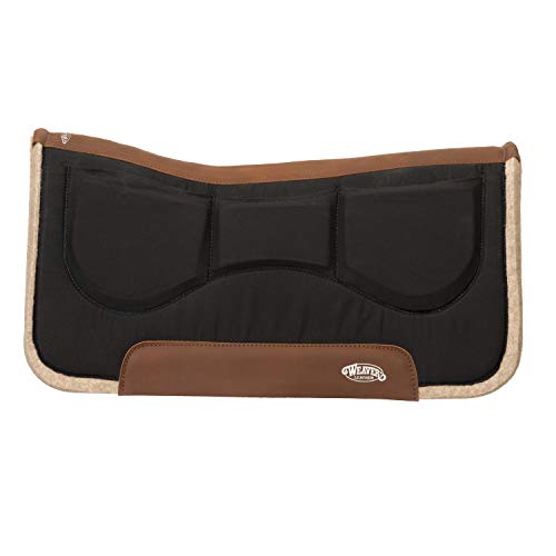 Wool Blend Felt Shim Pad, Black, 32" L x 32" W