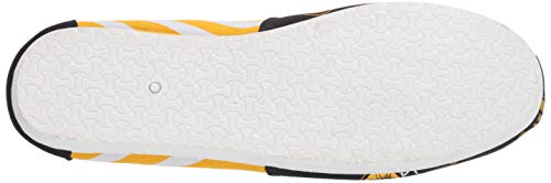 FOCO NHL Boston Bruins Women's Canvas Stripe Shoes, X-Large (11-12), Black