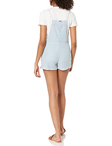 Billabong womens Out N About Short Overall Rompers, Chambray, X-Small US