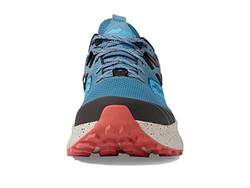 Saucony Women's Ride 15 TR Trail Running Shoe, Fog/Haze, 10