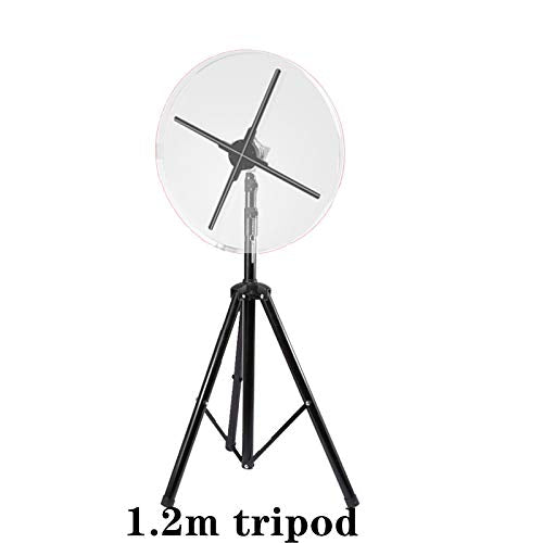 Hologram Fan Stand with Multi-Function Base, Height 39.4 to 69 Inch, 150 Pounds Load-Bearing for A Variety of Hologram Fans