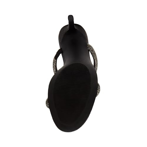 Madden Girl Women's Beauty-R Heeled Sandal, Black Multi, 6