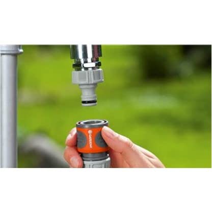 Gardena 18291-20 System Basic Set for Fast Tap & Hose Connection, 23x20x20 cm, Estándar