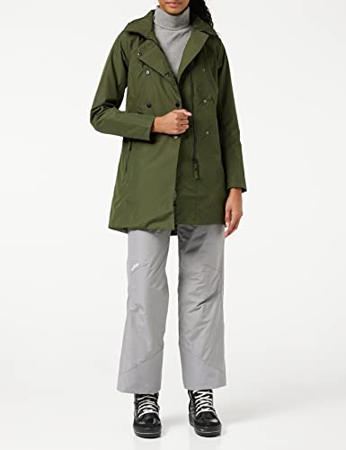 Helly Hansen Women's Welsey II Trench Insulated Waterproof Breathable Jacket, 431 Utility Green, X-Small