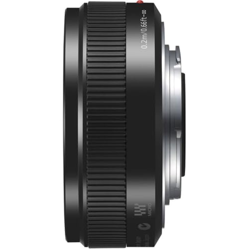 Panasonic LUMIX G II Lens, 20MM, F1.7 ASPH, MIRRORLESS Micro Four Thirds, H-H020AK (USA Black)
