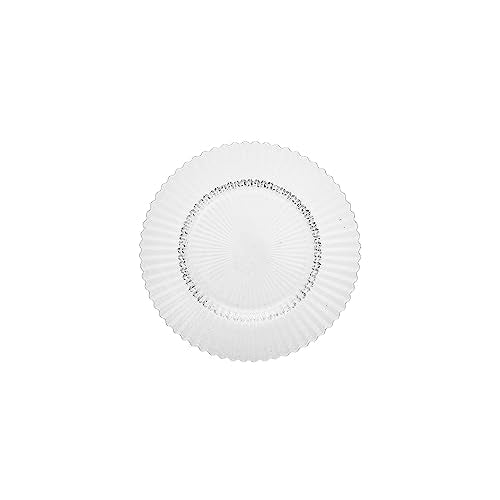 Fortessa Archie Glass 12 Piece Dinnerware Set, Service for 4, Clear