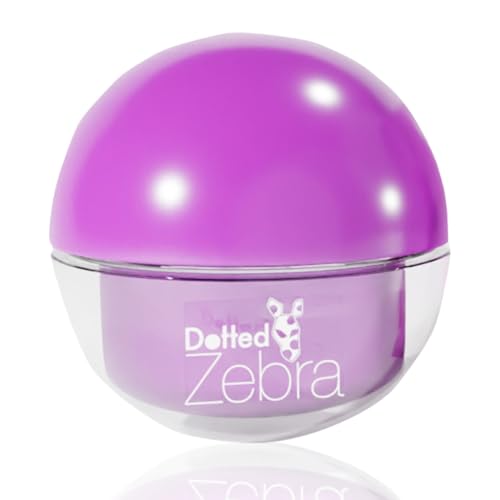 Dotted Zebra Peel Off Sparkle Mask Pink Frenzy, 1.6 oz - With Hyaluronic Acid and Collagen - Hydrating Face Mask - Vegan - For All Skin Types