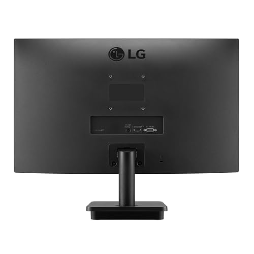 LG FHD (1920 x 1080) 24 Inch Computer Monitor, IPS, AMD FreeSync, 3-Side Borderless Design, 75Hz, 5ms, Reader Mode, Smart Energy Saving, OnScreen Control, HDMI, D-Sub, 24MP400-B, Black
