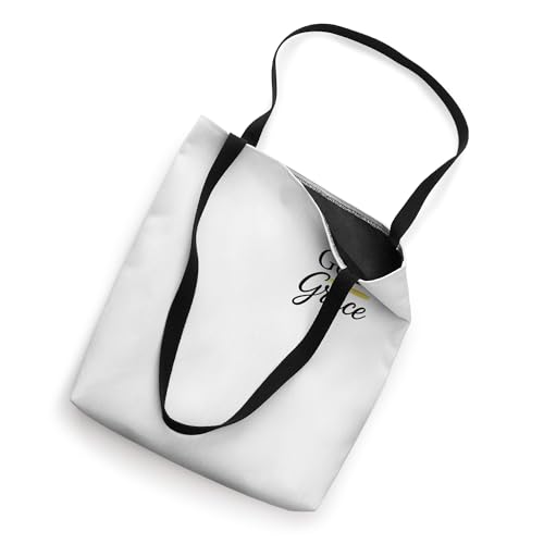 Seek God's Grace Inspirational Faith Message to Uplife Tote Bag