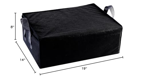 ABO Gear Storage Bags G01B, Dark Black, 3 Count