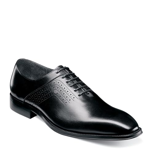 Stacy Adams Men's Halloway Lace Up Oxford, Cognac Multi, 12