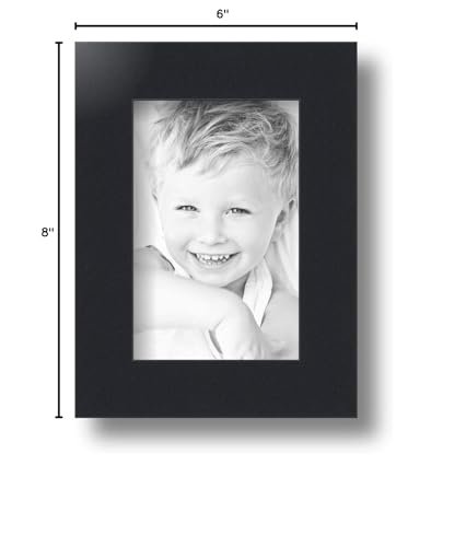 ArtToFrames 10x10 inch Black Picture Frame, WOMFRBW72079-10x10