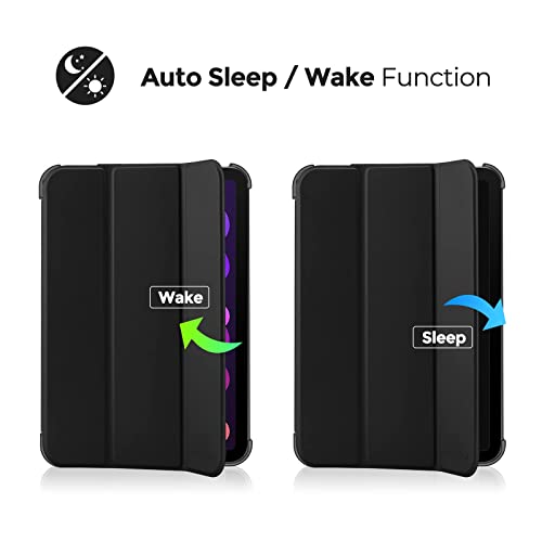 ProCase Smart Case for iPad Mini 6 8.3 Inch 2021 iPad Mini 6th Generation Case, Hard Back Cover Cases for 2021 iPad Mini 8.3" 6th Gen A2567 A2568 A2569 -Rosegold