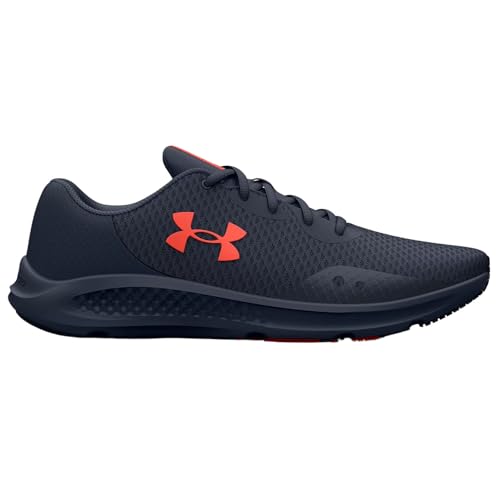 Under Armour Men's Charged Pursuit 3 Running Shoe, Mod Gray (104)/Black, 11