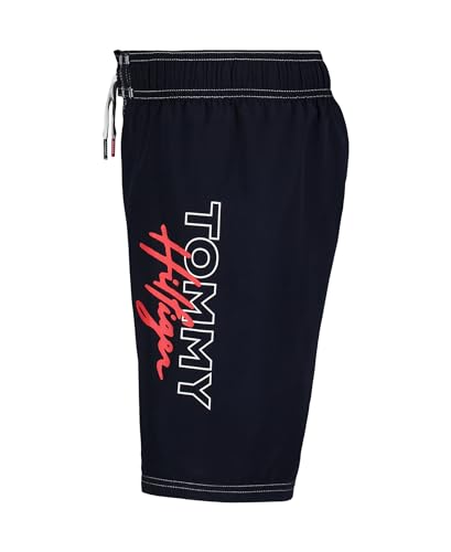 Tommy Hilfiger Boy's Tie-Dye Swim Trunks (Toddler/Little Kids) Nebulas Blue 4T Toddler