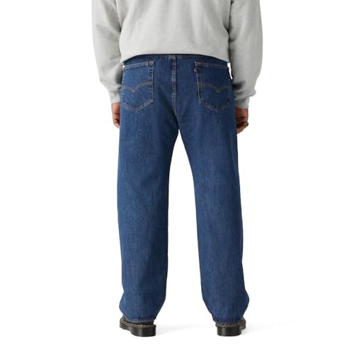 Levi's Men's 501 Original Fit Jeans (Also Available in Big & Tall), Black STF, 42W x 30L