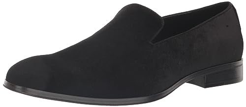 Stacy Adams Men's Savian Velour Slip-On Loafer, Emerald, 12