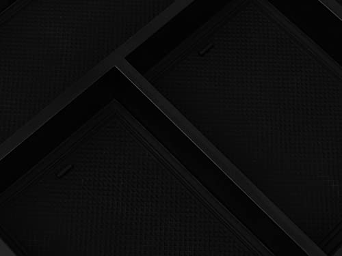 ARMORDILLO USA 8714072 Center Console Organizer Tray Storage Insert - Textured Black Compatible with 2021-2023 Ford F150/F-150/Raptor