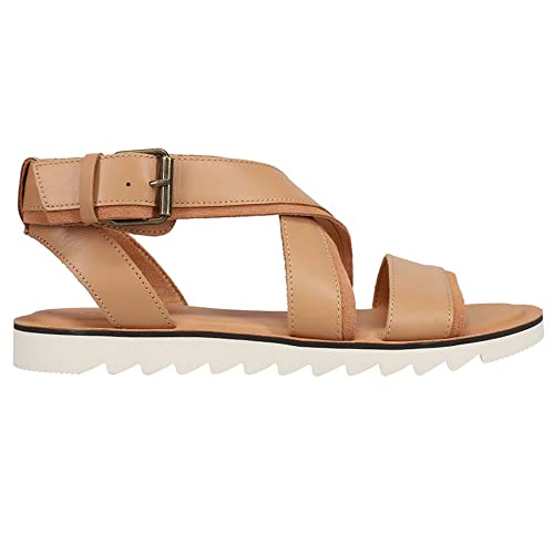TOMS Womens Lexie Strappy Casual Sandals Casual - Brown - Size 10 B